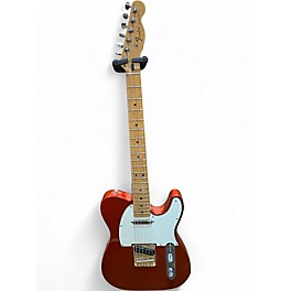 Used Fender Standard Telecaster Candy Apple Red Solid Body Electric Guitar