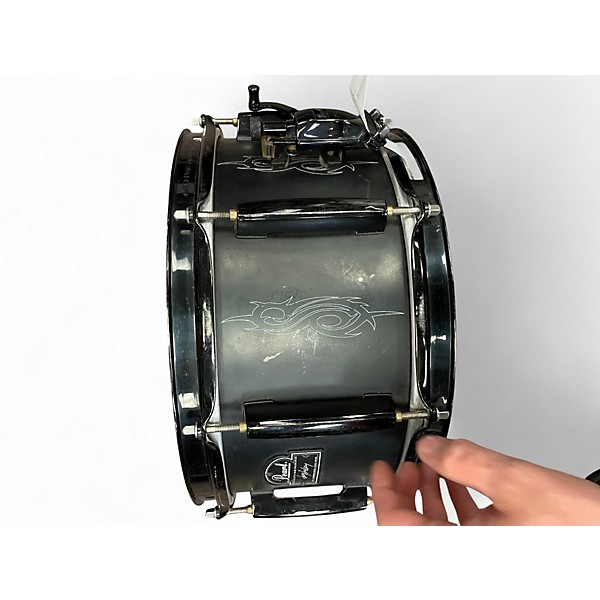 Used Pearl 13X6.5 Joey Jordison Signature Snare Satin Black Drum