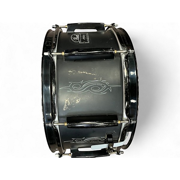 Used Pearl 13X6.5 Joey Jordison Signature Snare Satin Black Drum