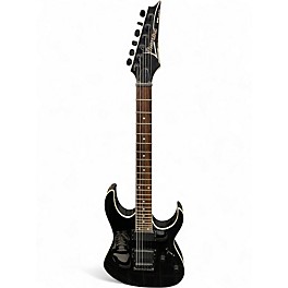 Used Ibanez RG2EX1 Black Solid Body Electric Guitar