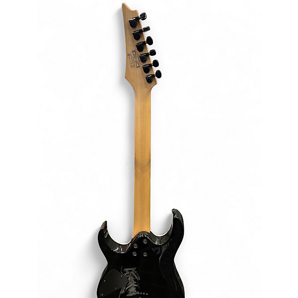 Used Ibanez RG2EX1 Black Solid Body Electric Guitar