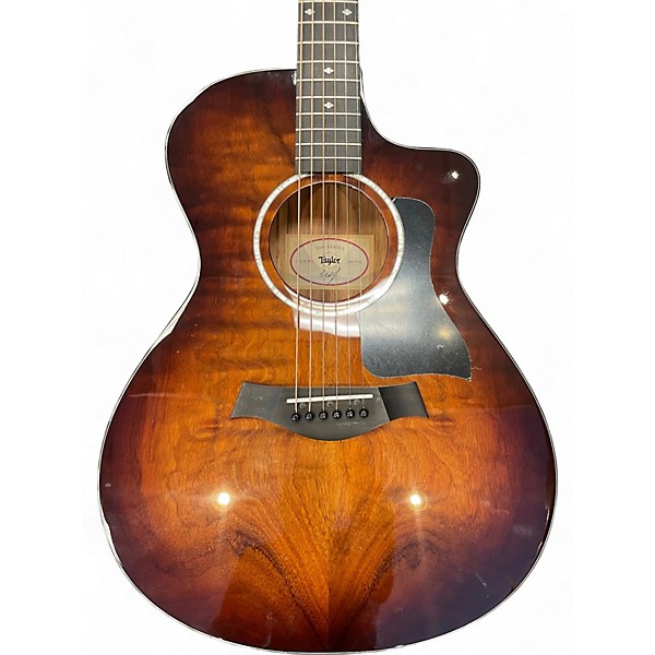 Used Taylor 222CEK DLX KOA Acoustic Electric Guitar