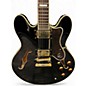 Used Epiphone Sheraton II Black Hollow Body Electric Guitar