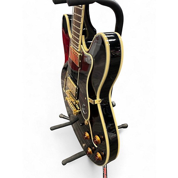 Used Epiphone Sheraton II Black Hollow Body Electric Guitar