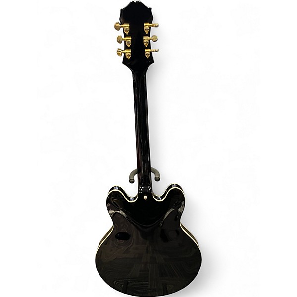 Used Epiphone Sheraton II Black Hollow Body Electric Guitar