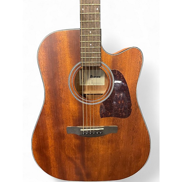 Used Ibanez AW54CE Mahogany Acoustic Electric Guitar