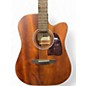 Used Ibanez AW54CE Mahogany Acoustic Electric Guitar