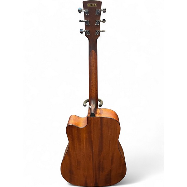 Used Ibanez AW54CE Mahogany Acoustic Electric Guitar
