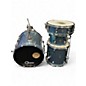 Used Ludwig 4 Piece Breakbeats By Questlove Aqua Sparkle Drum Kit thumbnail