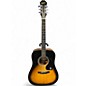 Used Epiphone DR100 2 Color Sunburst Acoustic Guitar thumbnail