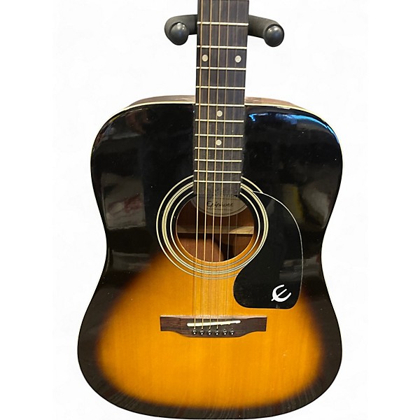 Used Epiphone DR100 2 Color Sunburst Acoustic Guitar