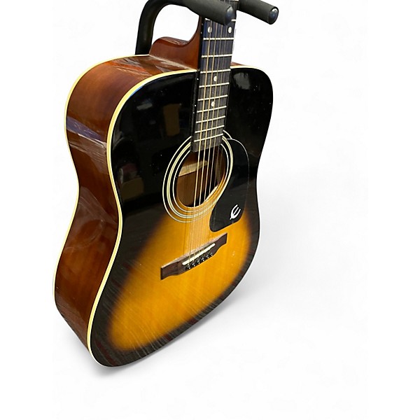 Used Epiphone DR100 2 Color Sunburst Acoustic Guitar