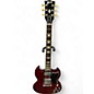 Used 2014 Gibson SG STD 1961 Reissue Red Solid Body Electric Guitar thumbnail