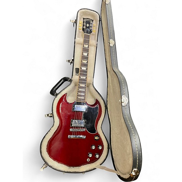 Used 2014 Gibson SG STD 1961 Reissue Red Solid Body Electric Guitar