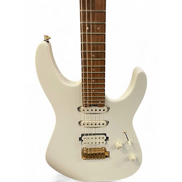 Used Charvel PRO-MOD DK24 HSS 2PT CM Snow White Solid Body Electric Guitar