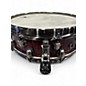Used Mapex 14in Black Panther Versatus Russ Miller SIgnature Cherry Burl Drum