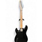 Used Davison Single Hum S Style Black Solid Body Electric Guitar