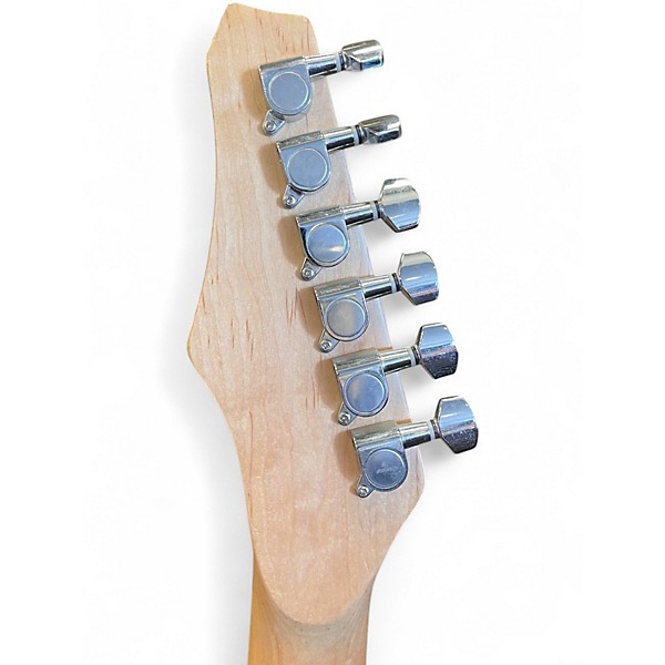 Used Davison Single Hum S Style Black Solid Body Electric Guitar