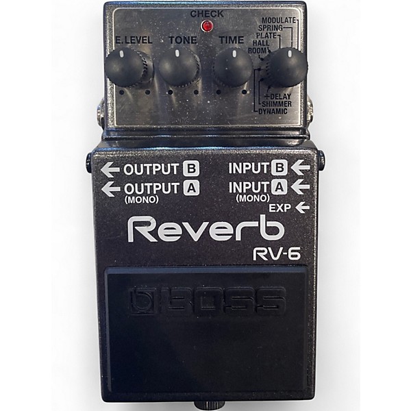 Used BOSS RV6 Digital Reverb Effect Pedal