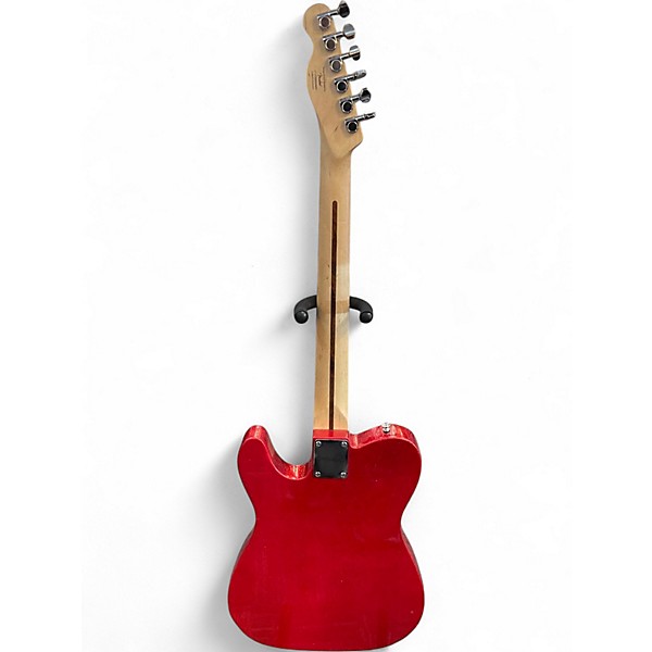 Used Squier Standard Telecaster Candy Apple Red Metallic Solid Body Electric Guitar