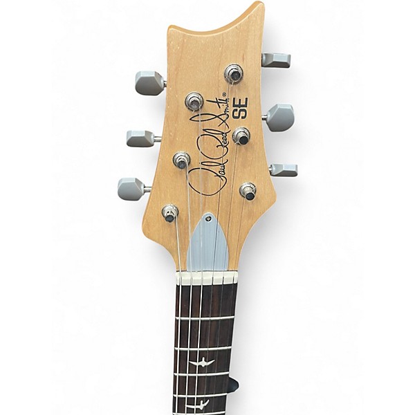 Used PRS SE Silver Sky Green Solid Body Electric Guitar