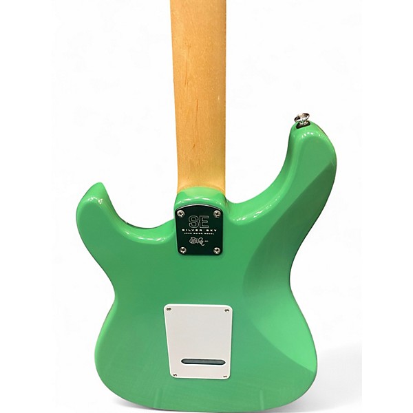 Used PRS SE Silver Sky Green Solid Body Electric Guitar