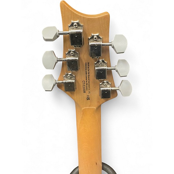 Used PRS SE Silver Sky Green Solid Body Electric Guitar