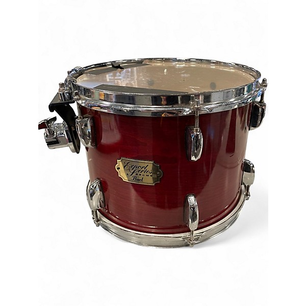 Used Pearl 5 Piece Export RED Drum Kit
