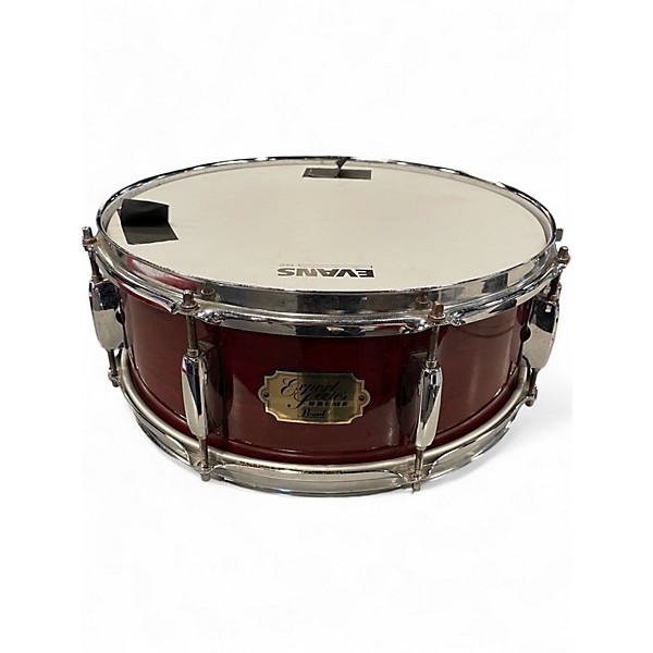 Used Pearl 5 Piece Export RED Drum Kit