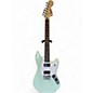 Used Squier Bullet Mustang HH green Solid Body Electric Guitar thumbnail