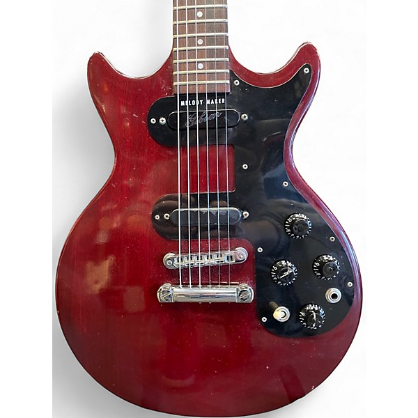 Vintage 1977 Gibson Les Paul Melody Maker RED Solid Body Electric Guitar