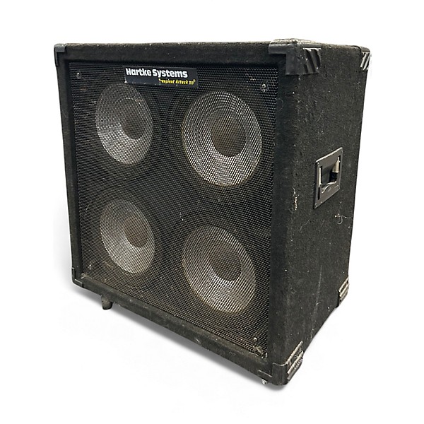 Used Hartke TRANSIENT ATTACK 4X10 Bass Cabinet