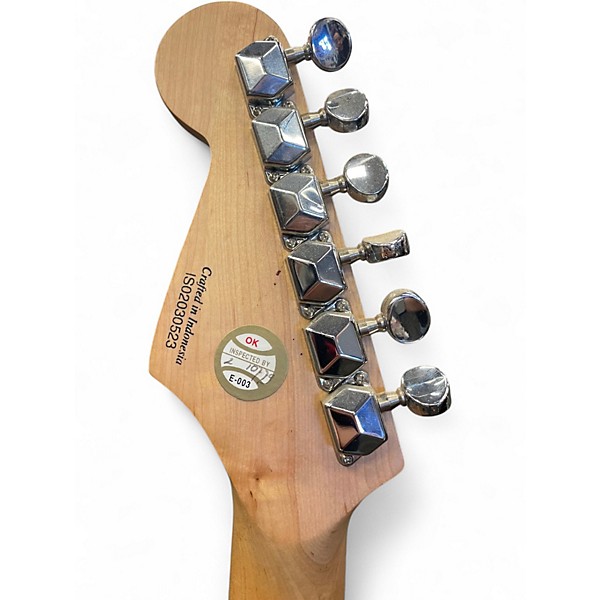 Used Squier Bullet Stratocaster Blue Solid Body Electric Guitar