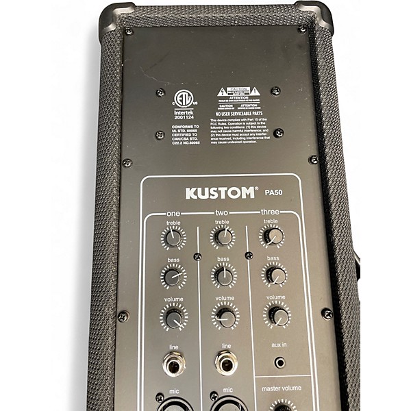 Used Kustom PA PA50 Powered Speaker