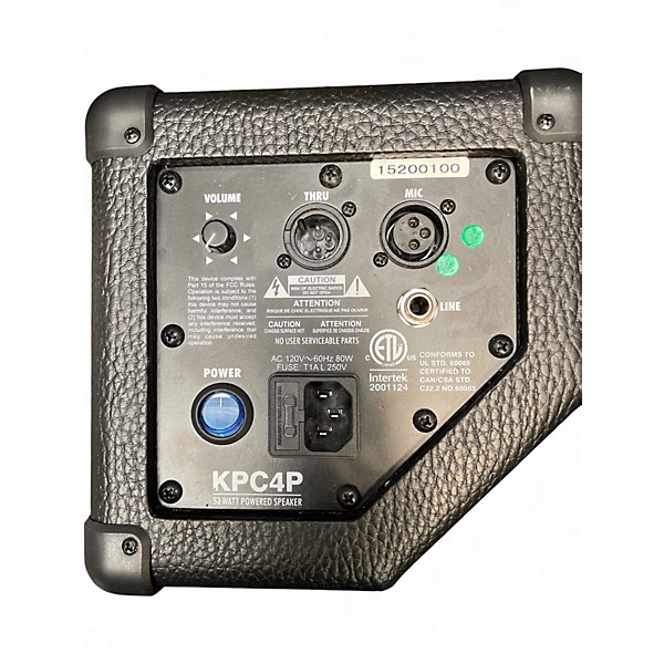 Used Kustom PA KPC4P Powered Speaker