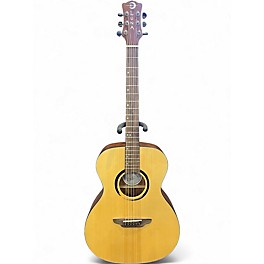 Used Luna wabi e folk Natural Acoustic Electric Guitar