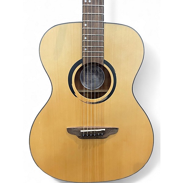 Used Luna wabi e folk Natural Acoustic Electric Guitar