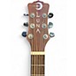 Used Luna wabi e folk Natural Acoustic Electric Guitar