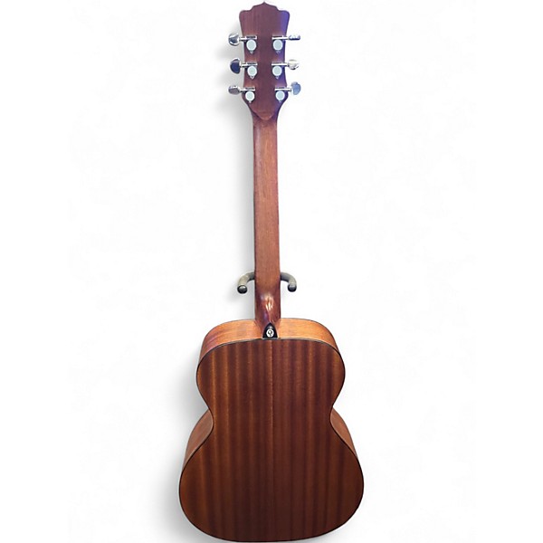 Used Luna wabi e folk Natural Acoustic Electric Guitar