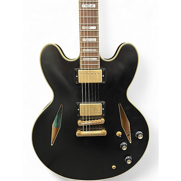 Used Epiphone EMILY WOLFE SHERATON BLACK Hollow Body Electric Guitar