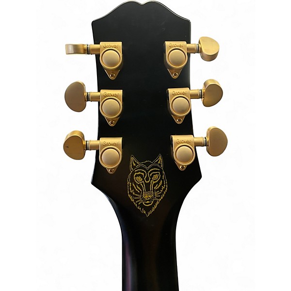 Used Epiphone EMILY WOLFE SHERATON BLACK Hollow Body Electric Guitar