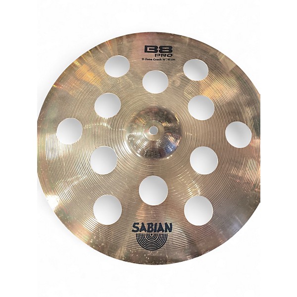 Used SABIAN 16in B8 Pro Ozone Crash Cymbal