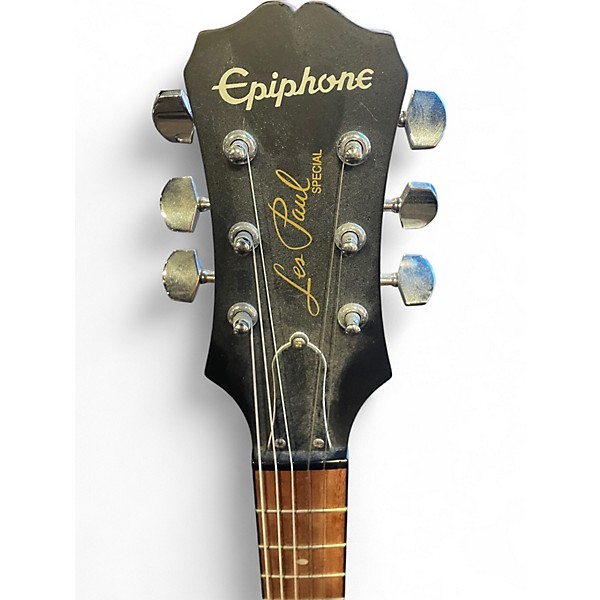 Used Epiphone Les Paul Special I Cherry Solid Body Electric Guitar