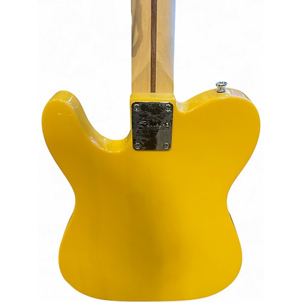 Used Squier Telecaster Butterscotch Blonde Solid Body Electric Guitar