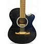 Used Fender FA135CE Concert Black Acoustic Electric Guitar