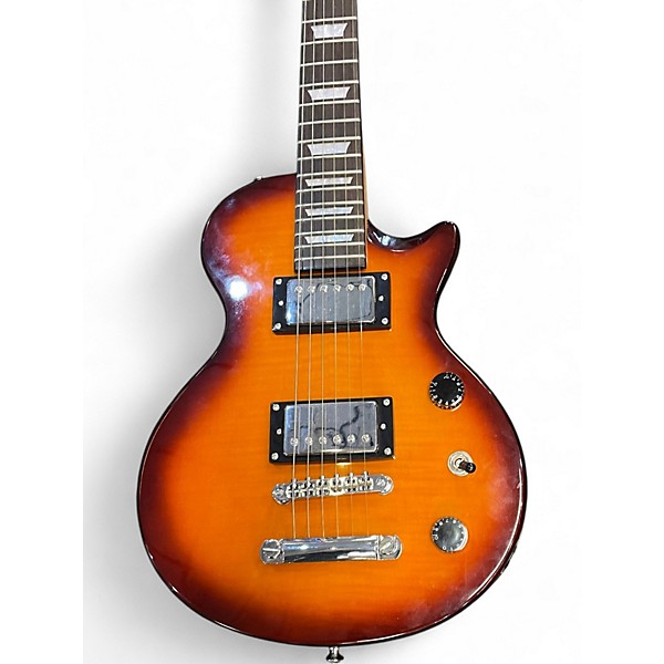 Used Shredneck lp style 2 Tone Sunburst Solid Body Electric Guitar