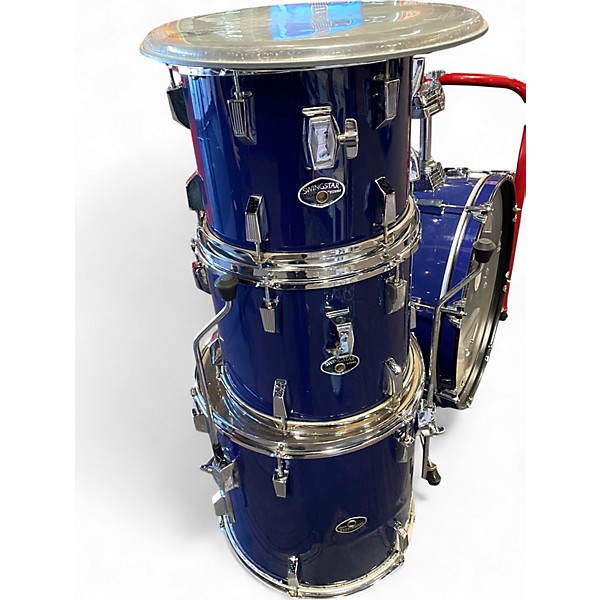 Used TAMA 5 Piece Swingstar BLUE Drum Kit