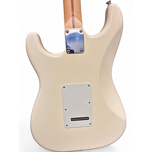 Used Fender Player Stratocaster Vintage White Solid Body Electric Guitar