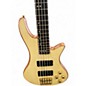 Used Schecter Guitar Research Stiletto Custom 5 String SATIN NATURAL Electric Bass Guitar