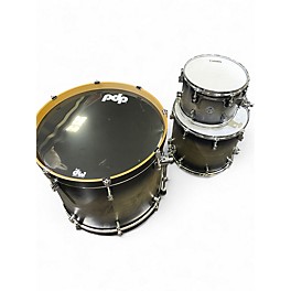 Used PDP by DW 3 Piece Concept Series SATIN CHARCOAL BURST Drum Kit